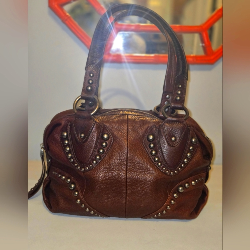 B MAKOWSKY Leather HOBO Bag